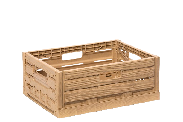 Wood look Crates