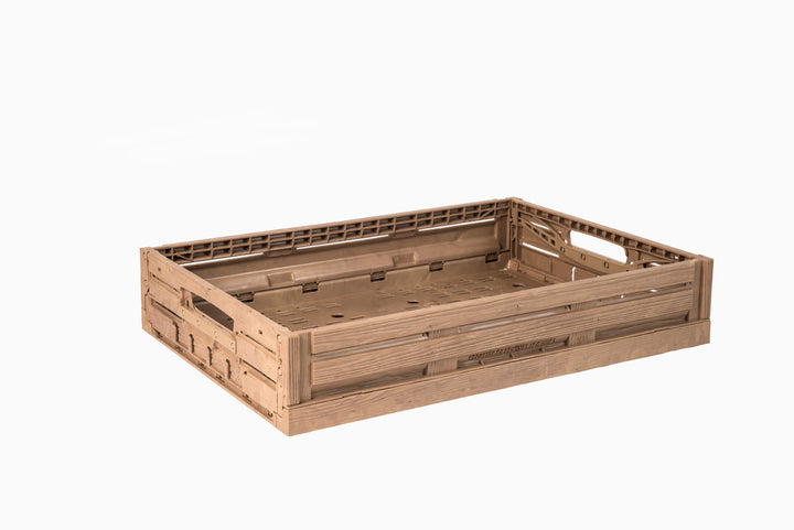 6411 Wood Look - Caja plegable 60x40x11,3cm